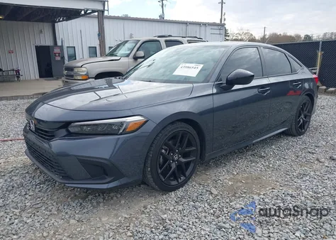 2023 Honda Civic Sport z USA, uszkodzony, nr VIN 2HGFE2F54PH561125